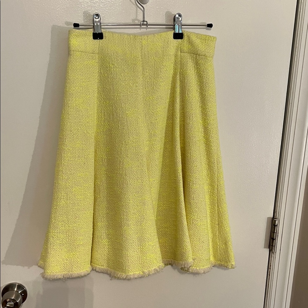Akris Punto Lemon A-Line Skirt